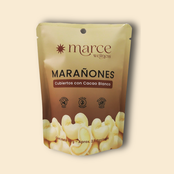 Marañones Chocolate Blanco Pack x4
