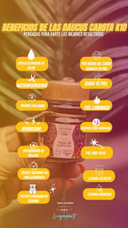 Daucus Carota K10 – limpieza desde la raíz de los granos e infecciones d ella piel luce luminosa sin excusas e hidratad@