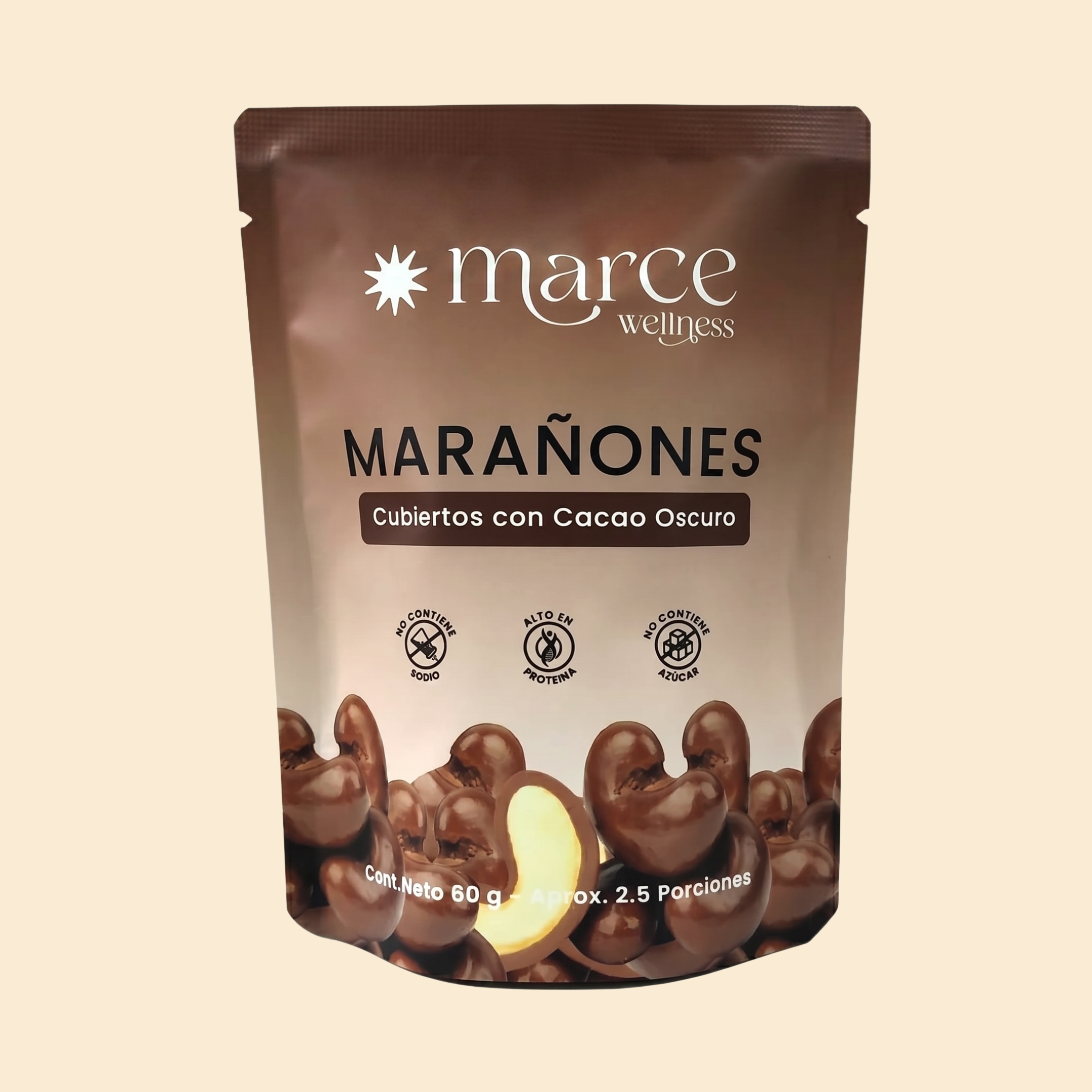 Marañones Chocolate Oscuro Pack x4