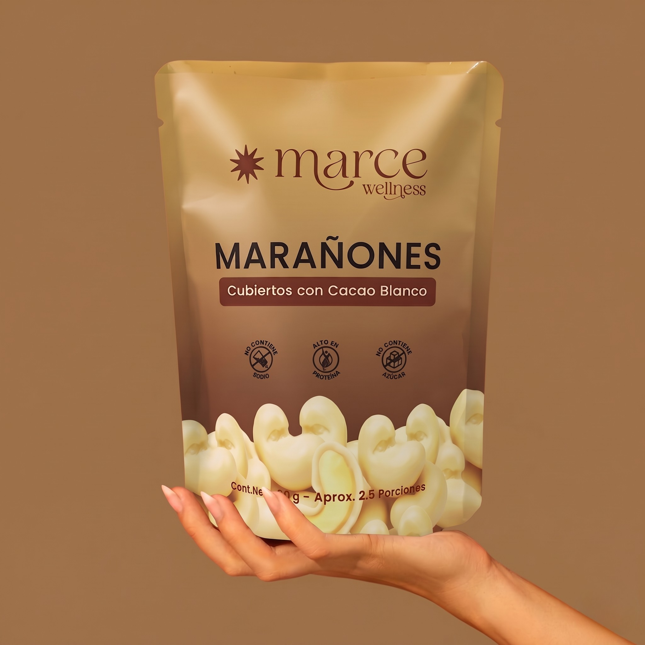 Marañones Chocolate Blanco Pack x4