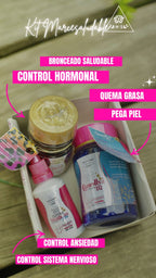 Kit MarceSaludable: Gotas ,Camellya con berberina y Daucota